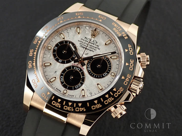 ロレックス デイトナ Ref.116515LN エバーローズゴールド メテオライト文字盤