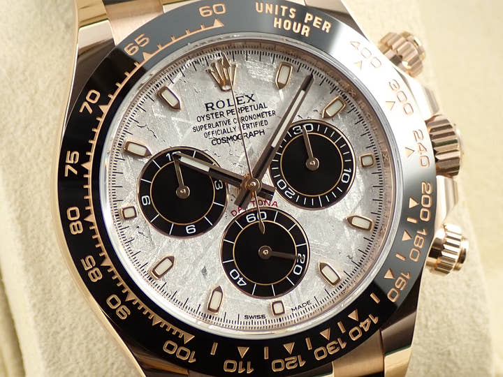 ロレックス デイトナ Ref.116515LN エバーローズゴールド メテオライト文字盤
