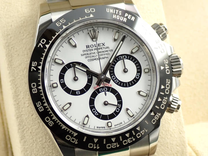 ロレックス デイトナ Ref.116500LN ステンレススチール ホワイト文字盤