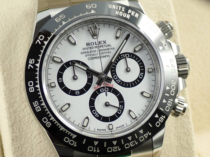 ロレックス デイトナ Ref.116500LN ステンレススチール ホワイト文字盤