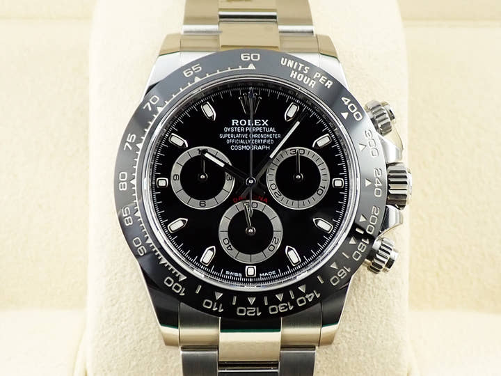 ロレックス デイトナ Ref.116500LN ステンレススチール ブラック文字盤