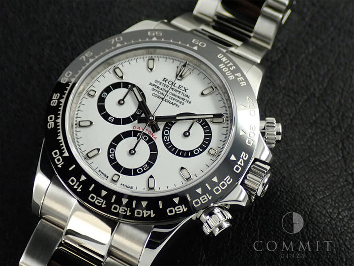 ロレックス デイトナ Ref.116500LN ステンレススチール ホワイト文字盤