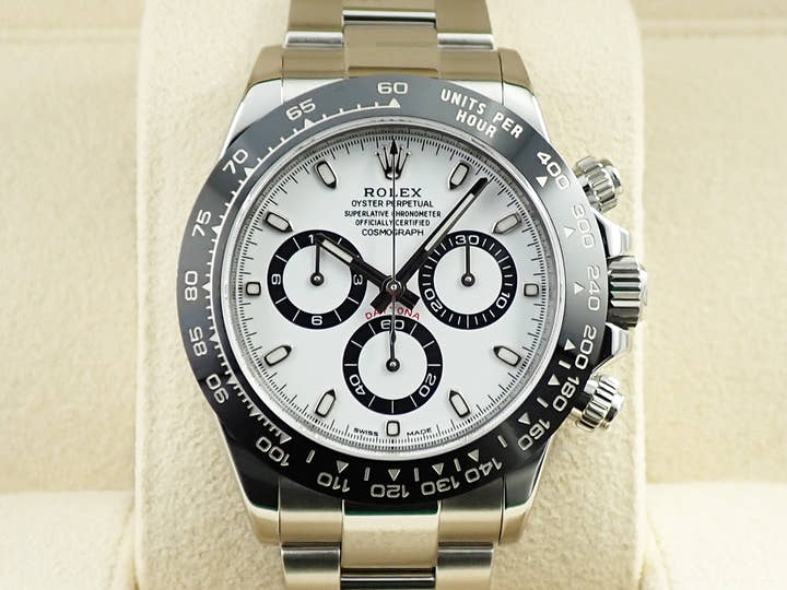 ロレックス デイトナ Ref.116500LN ステンレススチール ホワイト文字盤
