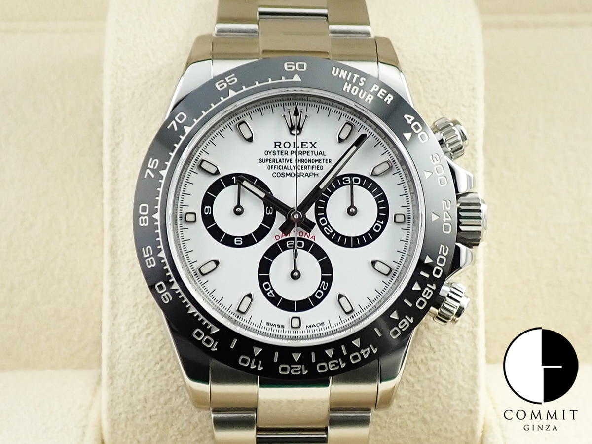ロレックス デイトナ Ref.116500LN ステンレススチール ホワイト文字盤