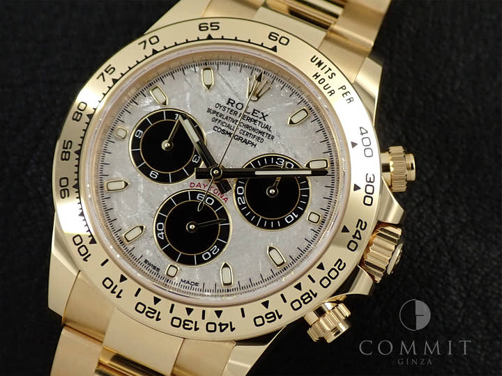 ロレックス デイトナ Ref.116508 イエローゴールド メテオライト文字盤