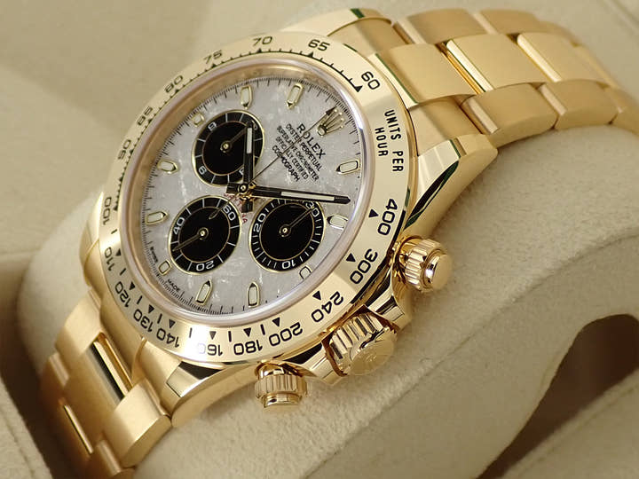 ロレックス デイトナ Ref.116508 イエローゴールド メテオライト文字盤