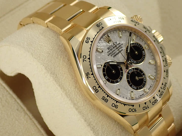 ロレックス デイトナ Ref.116508 イエローゴールド メテオライト文字盤