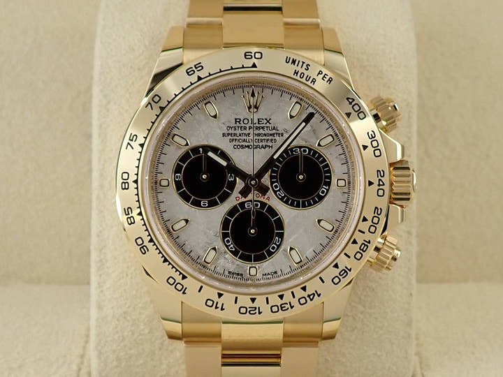 ロレックス デイトナ Ref.116508 イエローゴールド メテオライト文字盤