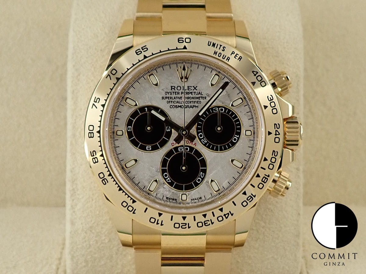 ロレックス デイトナ Ref.116508 イエローゴールド メテオライト文字盤