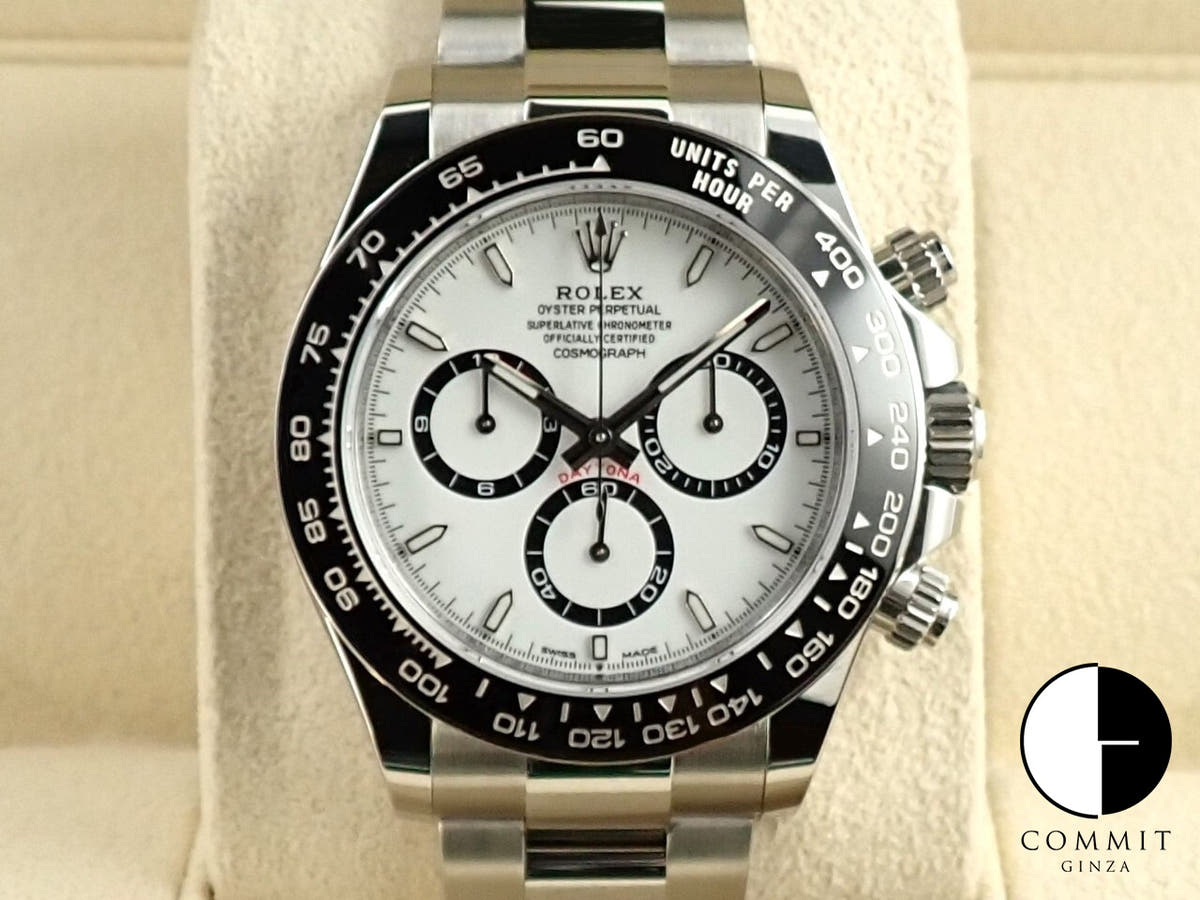 ロレックス デイトナ Ref.126500LN ステンレススチール ホワイト文字盤