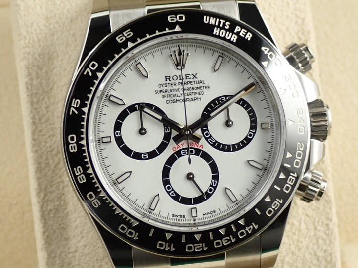 ロレックス デイトナ Ref.126500LN ステンレススチール ホワイト文字盤