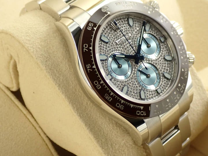 ロレックス デイトナ Ref.116506 プラチナ パヴェダイヤモンド文字盤