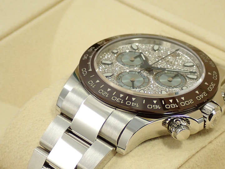 ロレックス デイトナ Ref.116506 プラチナ パヴェダイヤモンド文字盤