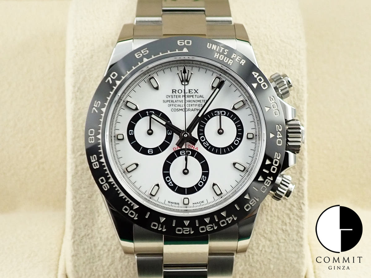 ロレックス デイトナ Ref.116500LN ステンレススチール ホワイト文字盤