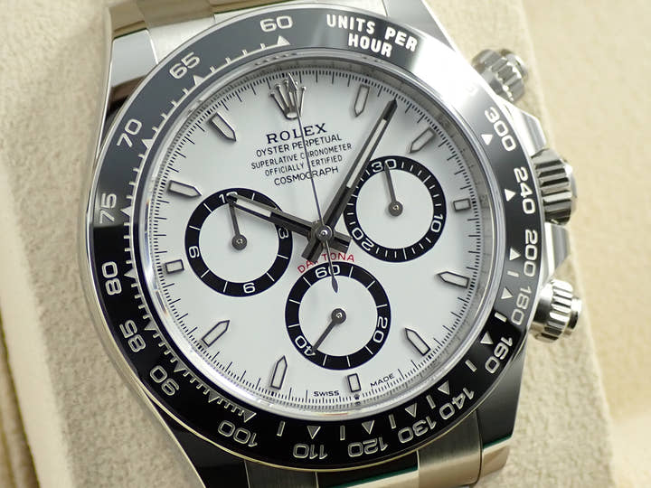 ロレックス デイトナ Ref.126500LN ステンレススチール ホワイト文字盤