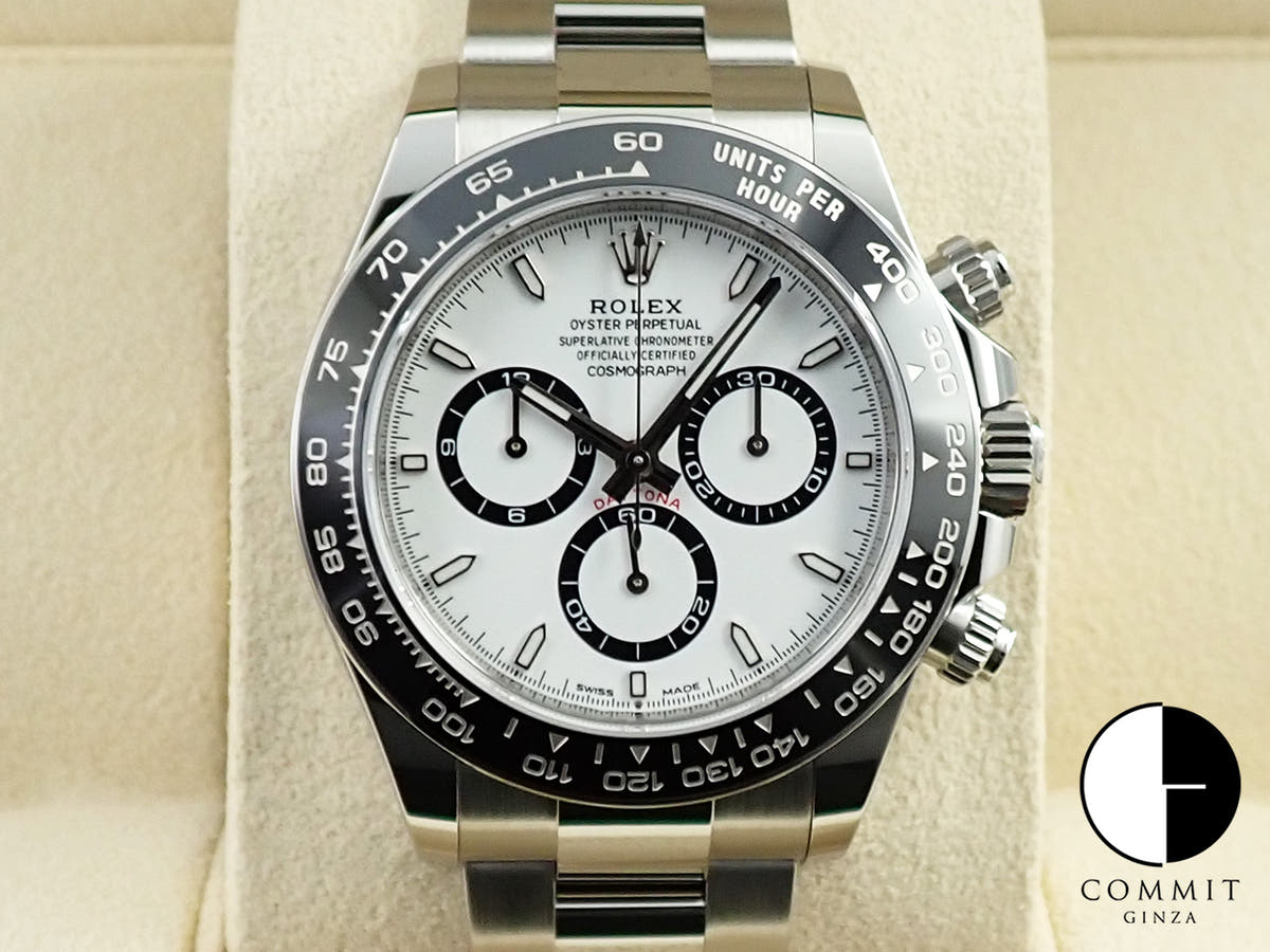ロレックス デイトナ Ref.126500LN ステンレススチール ホワイト文字盤