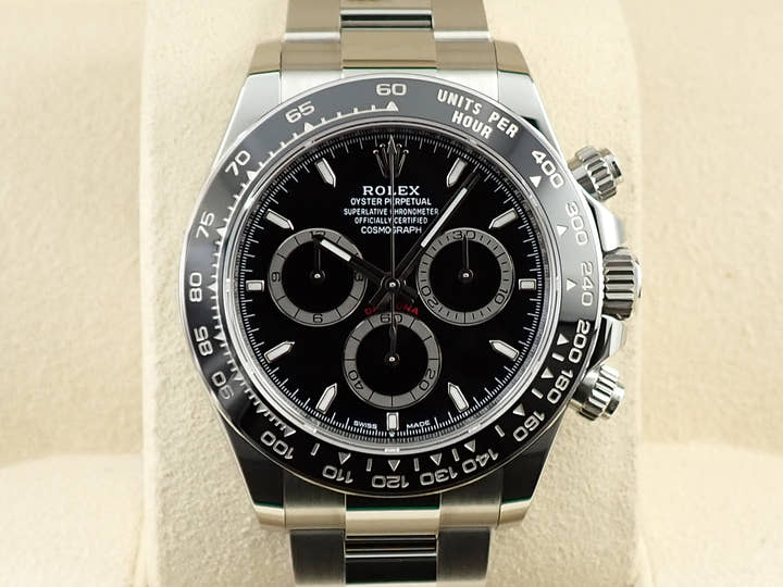 ロレックス デイトナ Ref.126500LN ステンレススチール ブラック文字盤