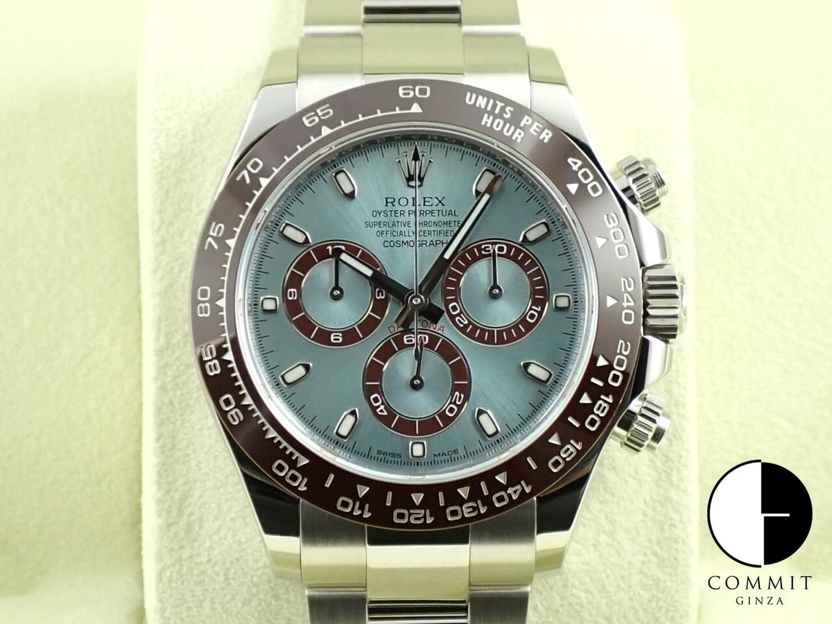 ロレックス デイトナ Ref.116506 プラチナ アイスブルー文字盤
