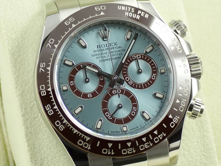 ロレックス デイトナ Ref.116506 プラチナ アイスブルー文字盤