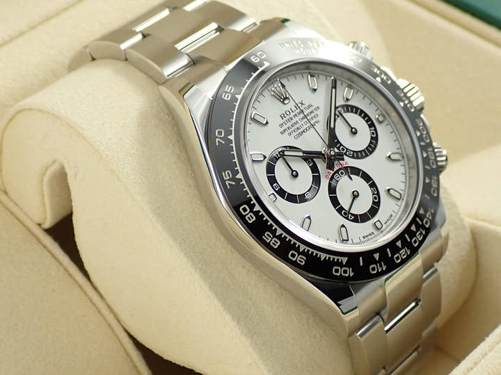 ロレックス デイトナ Ref.116500LN ステンレススチール ホワイト文字盤