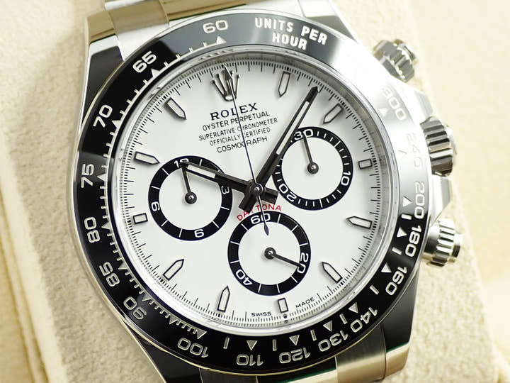 ロレックス デイトナ Ref.126500LN ステンレススチール ホワイト文字盤