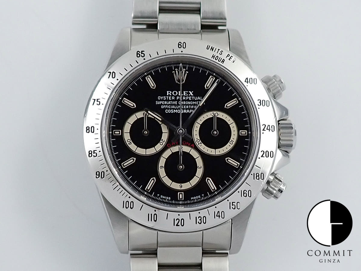 ロレックス デイトナ エルプリメロ Ref.16520 ステンレススチール ブラック文字盤