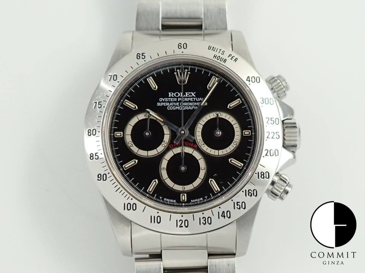 ロレックス デイトナ エルプリメロ Ref.16520 ステンレススチール ブラック文字盤