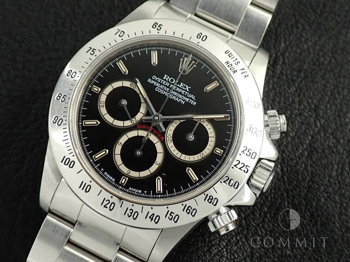 ロレックス デイトナ エルプリメロ Ref.16520 ステンレススチール ブラック文字盤