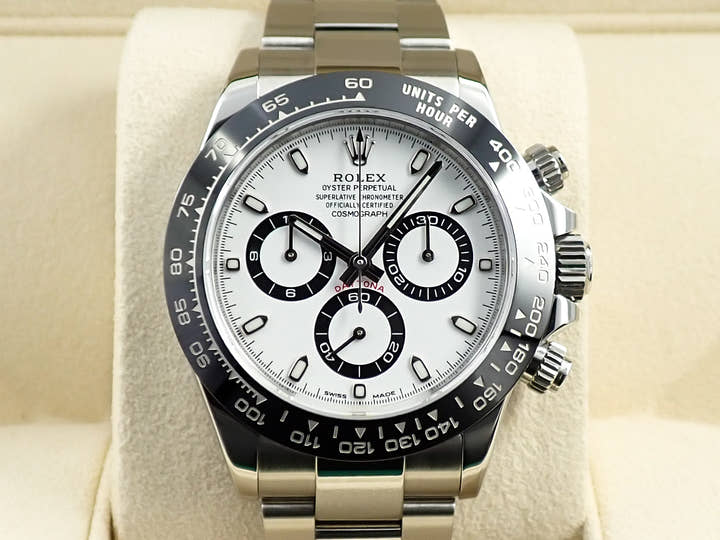 ロレックス デイトナ Ref.116500LN ステンレススチール ホワイト文字盤