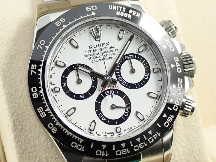 ロレックス デイトナ Ref.116500LN ステンレススチール ホワイト文字盤