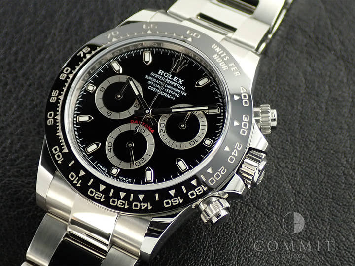 ロレックス デイトナ Ref.116500LN ステンレススチール ブラック文字盤