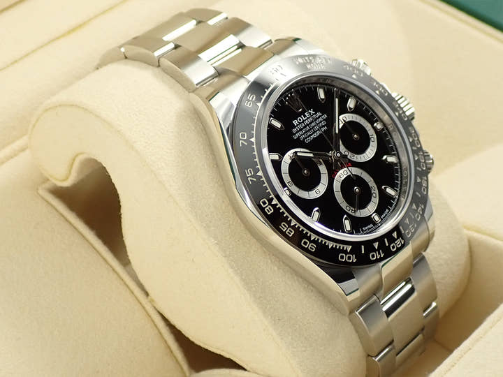 ロレックス デイトナ Ref.116500LN ステンレススチール ブラック文字盤