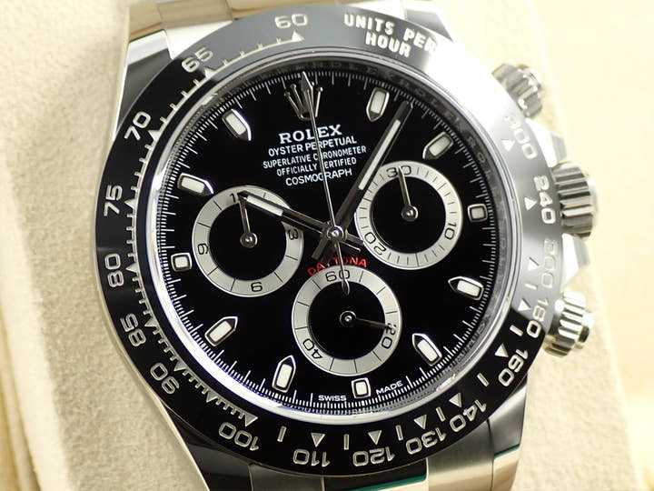 ロレックス デイトナ Ref.116500LN ステンレススチール ブラック文字盤