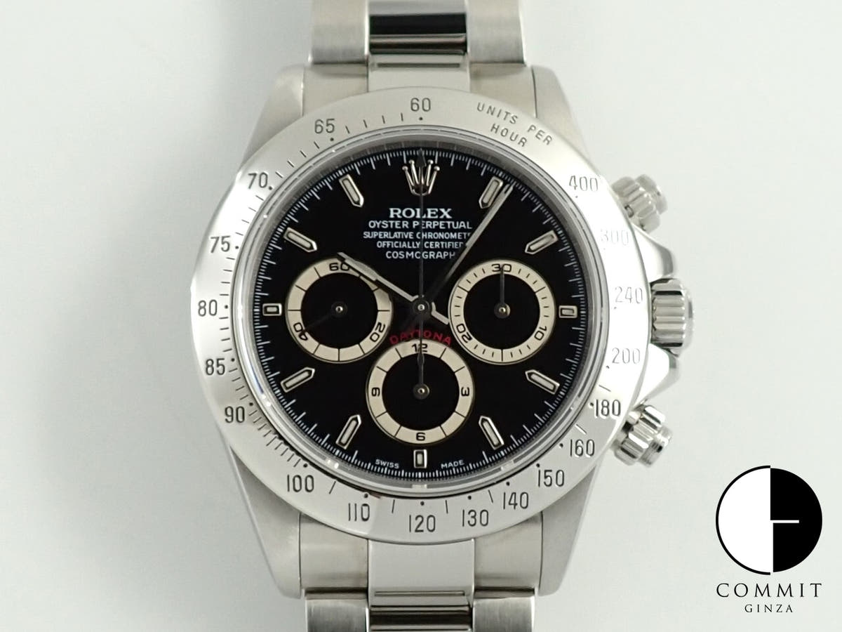 ロレックス デイトナ エルプリメロ Ref.16520 ステンレススチール ブラック文字盤