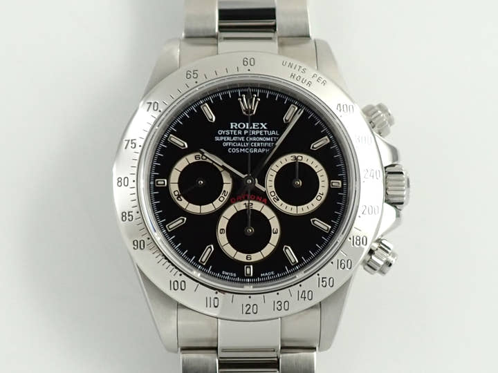 ロレックス デイトナ エルプリメロ Ref.16520 ステンレススチール ブラック文字盤
