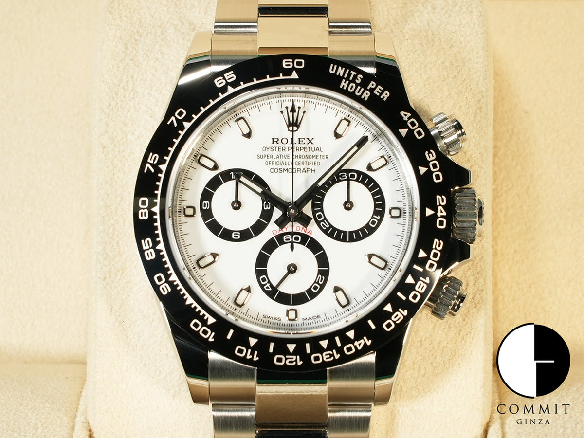 ロレックス デイトナ Ref.116500LN ステンレススチール ホワイト文字盤