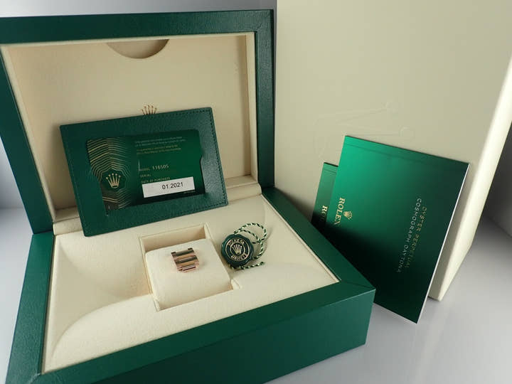 Rolex Daytona Ref.116505 Brown/Black Dial Unused daytona-501