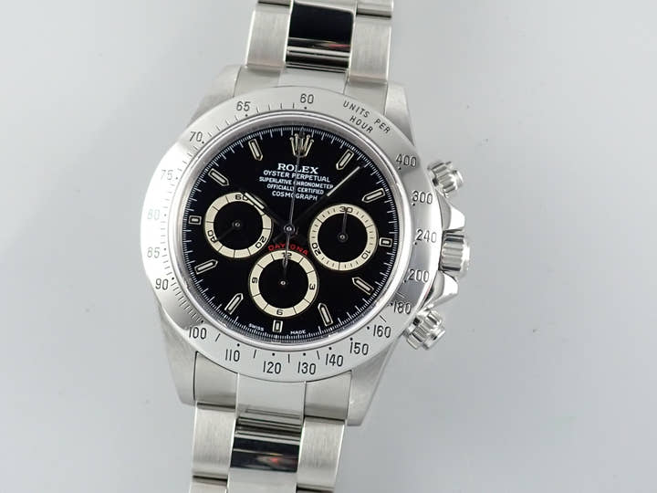 ロレックス デイトナ Ref.16520 ブラック文字盤 中古 daytona-513