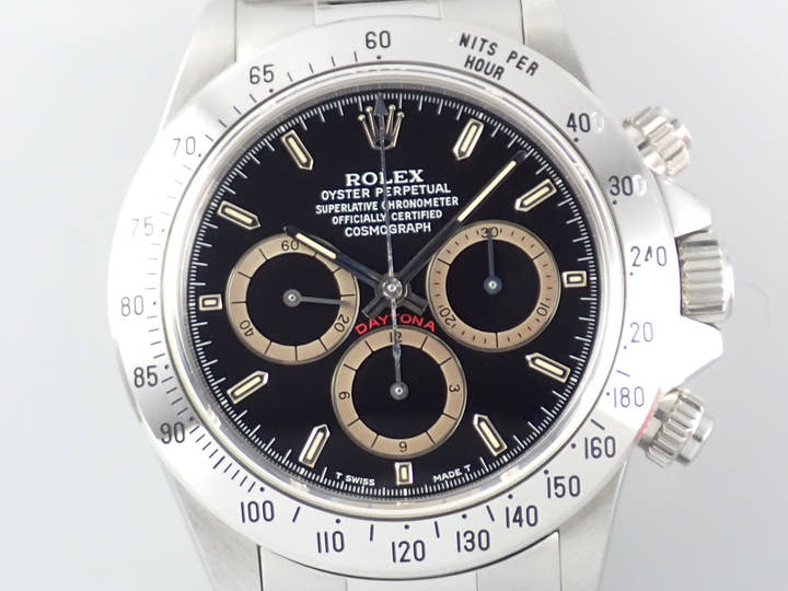 ロレックス デイトナ Ref.16520 ブラック文字盤 中古 daytona-519