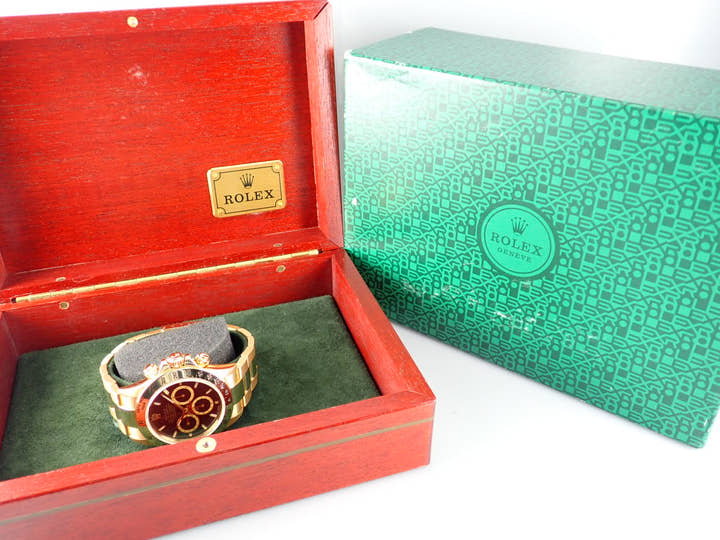 ロレックス デイトナ Ref.16528 ブラック文字盤 中古 daytona-575