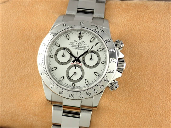ロレックス デイトナ Ref.116520 クリーム文字盤 中古 daytona-586