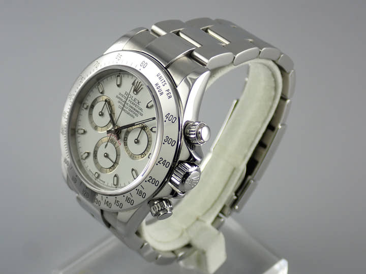 ロレックス デイトナ Ref.116520 クリーム文字盤 中古 daytona-586