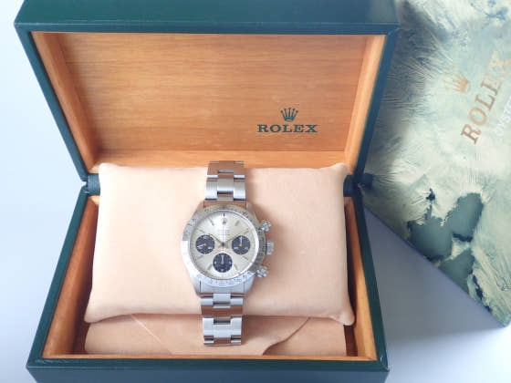 Rolex Daytona Ref.6265 Silver Dial Used daytona-5