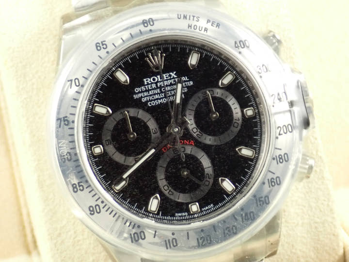ロレックス デイトナ Ref.116520 ブラック文字盤 未使用 daytona-700