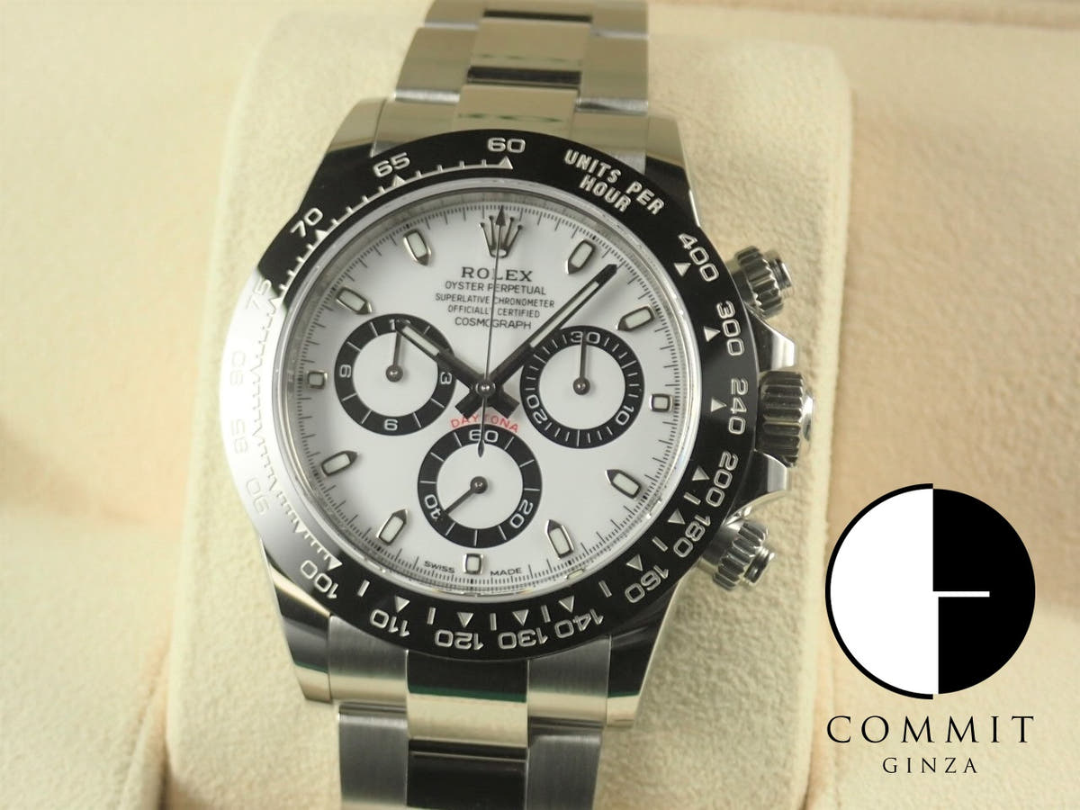 ロレックス デイトナ Ref.116500LN ステンレススチール ホワイト文字盤