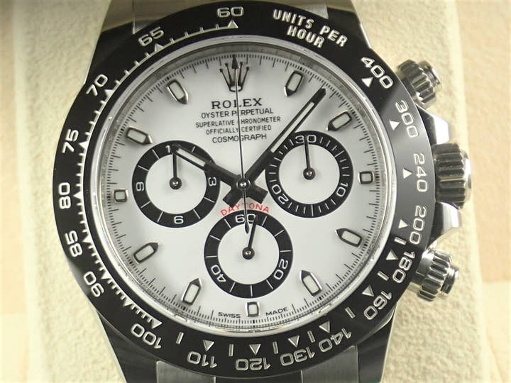 ロレックス デイトナ Ref.116500LN ステンレススチール ホワイト文字盤