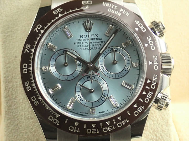 Rolex Daytona Ref.116506A Ice Blue Dial Very Good Condition daytona-723