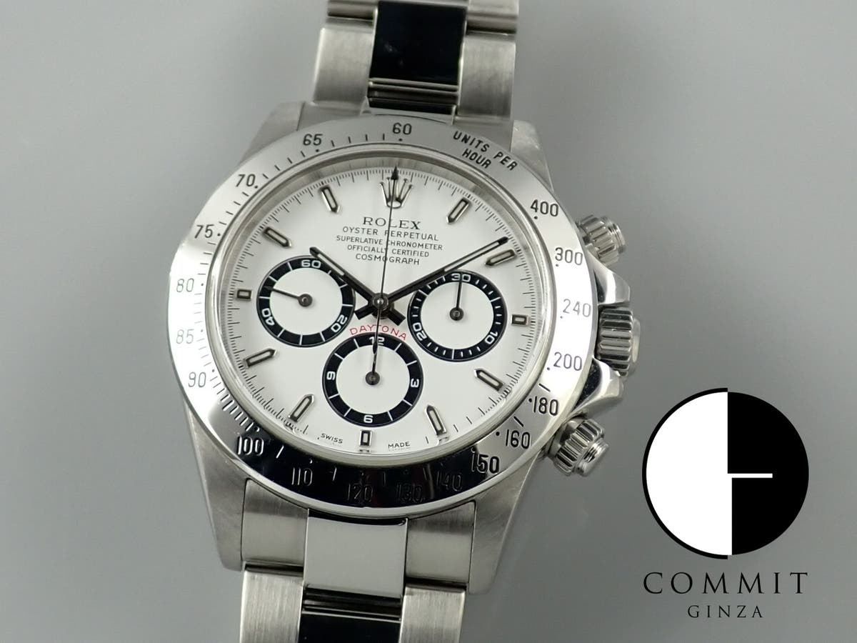 Rolex Daytona El Primero Ref. 16520 Stainless Steel White Dial