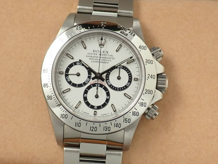 ロレックス デイトナ エルプリメロ Ref.16520 ステンレススチール ホワイト文字盤