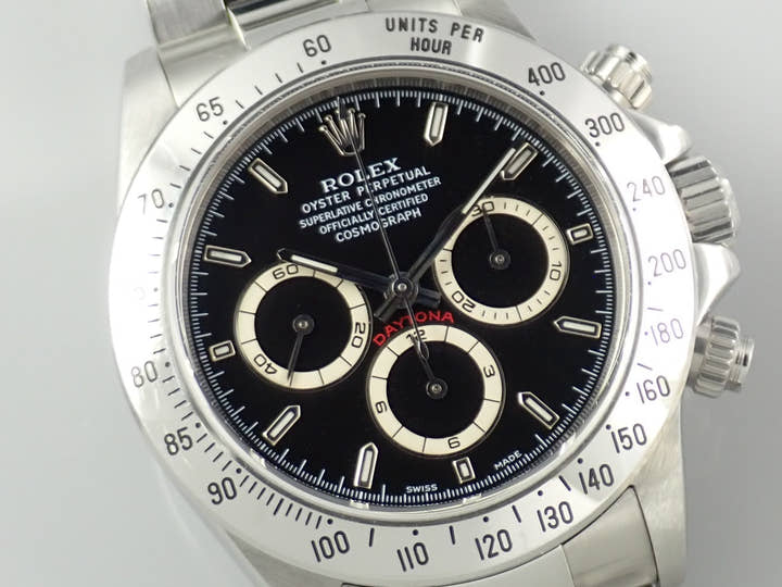ロレックス デイトナ エルプリメロ Ref.16520 ステンレススチール ブラック文字盤